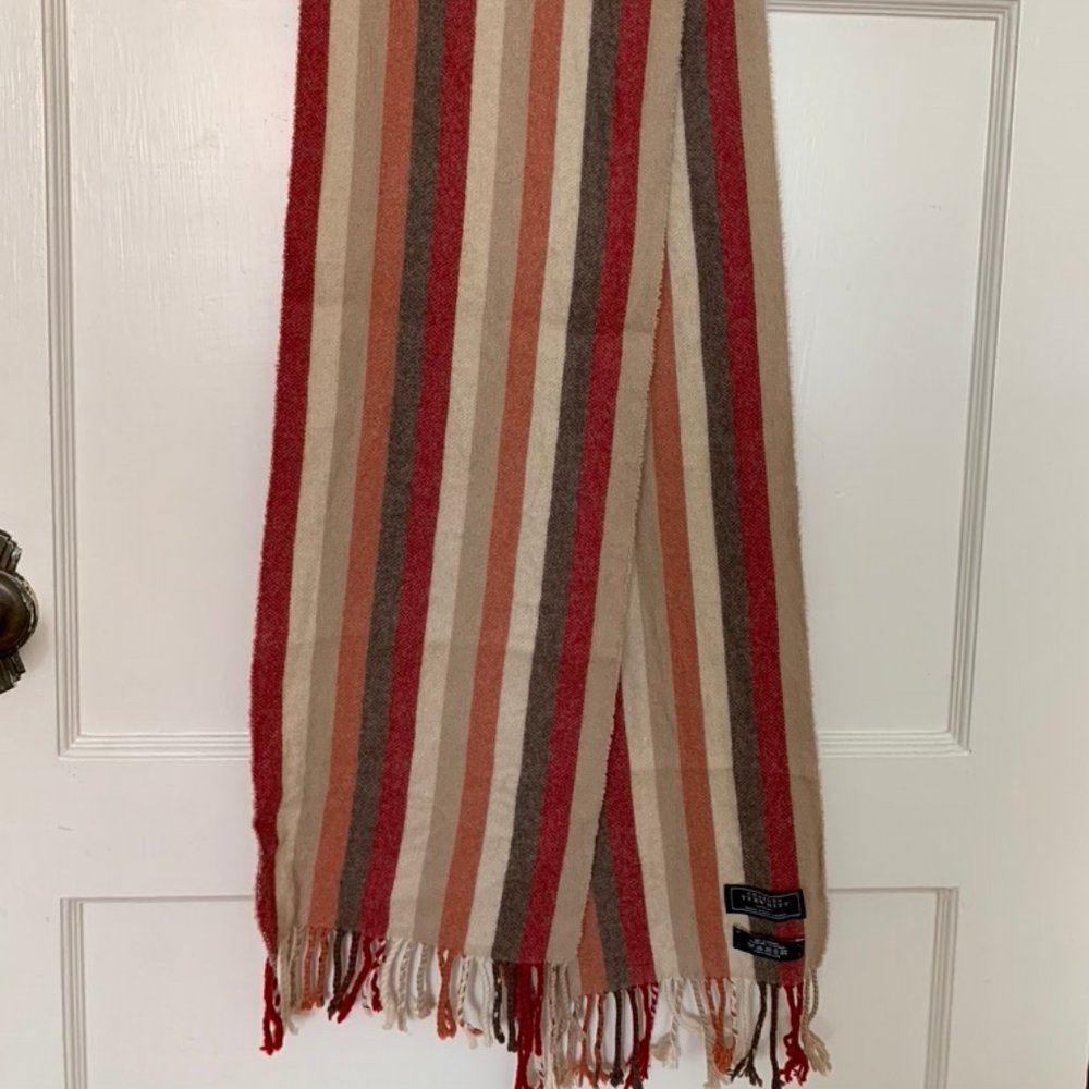 Charles Tyrwhitt 100% Cashmere Striped Scarf